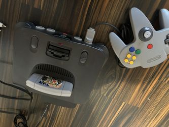 Nintendo 64 With Controller, Wiring, 4 Games 