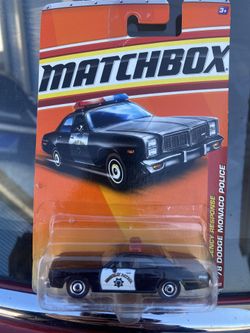 Matchbox Cop Car Die Cast