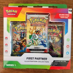 Pokemon First Partner Illustration Collection (Series 1) - First Partner Collection 2026