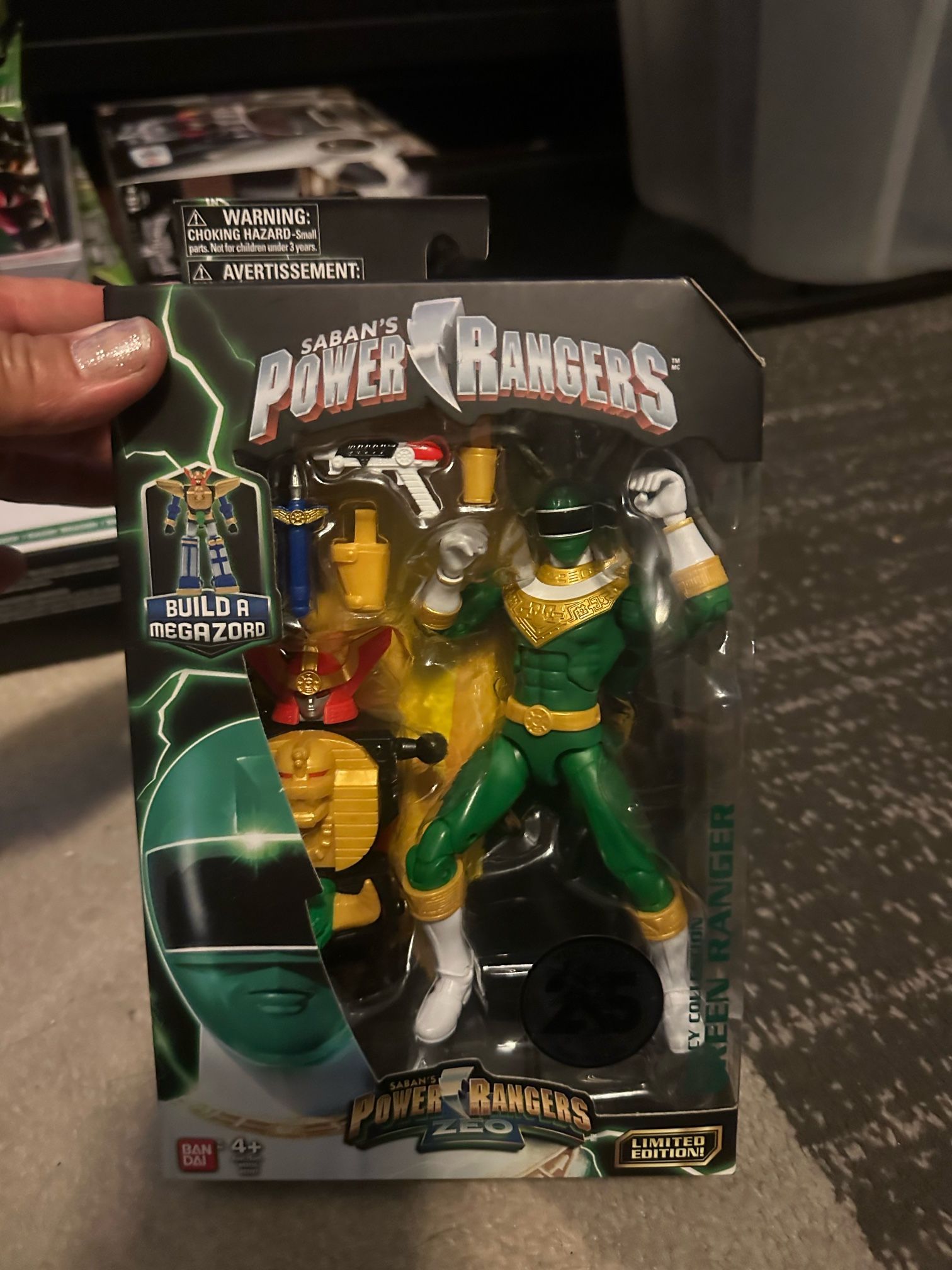 Limited Edition 25 Year Anniversary Green Ranger Figure