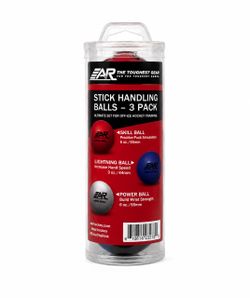 NEW EAR Hockey Stick Handling Balls 3-Pack.