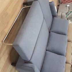Jarreau Gray Sofa Chaise Sleeper / couch /Living room set