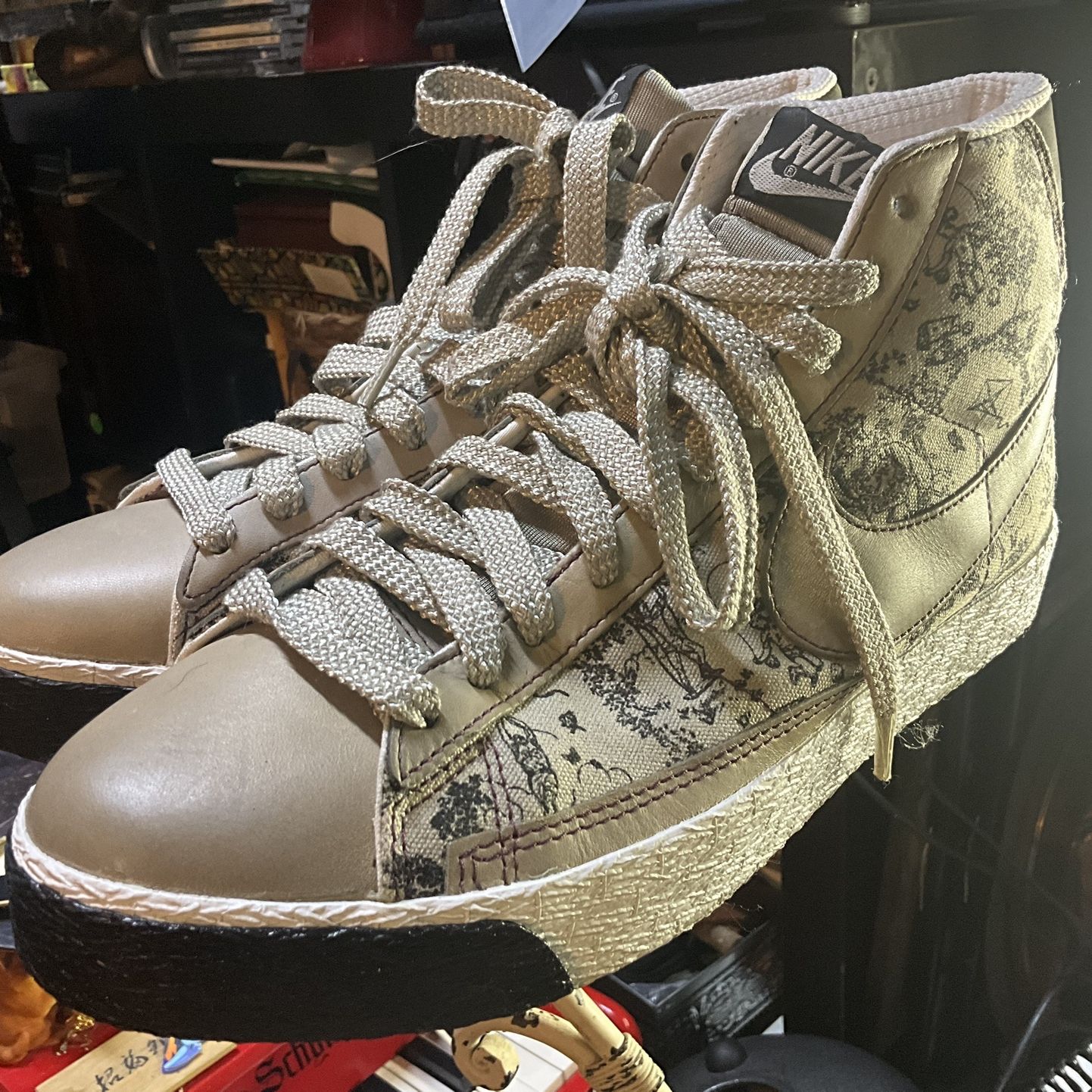 RARE 2005 Nike Blazer 73 Mid Premium City Pack Beige Men