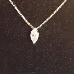 Marquise Shaped Moissanite 1 Carat