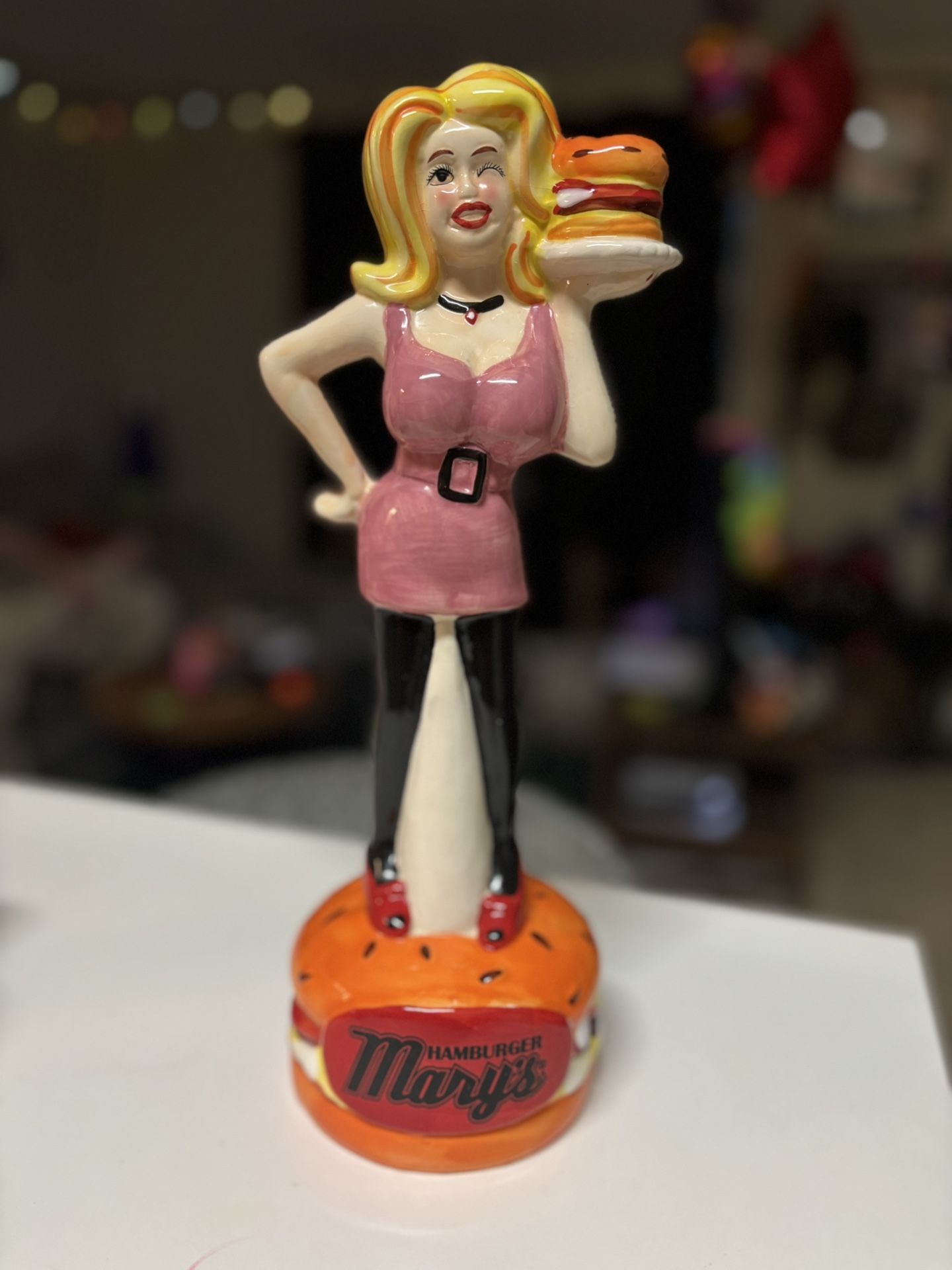 Hamburger Mary Drag Queen Statue Figurine