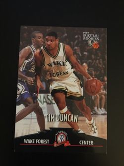 Tim Duncan rookie card