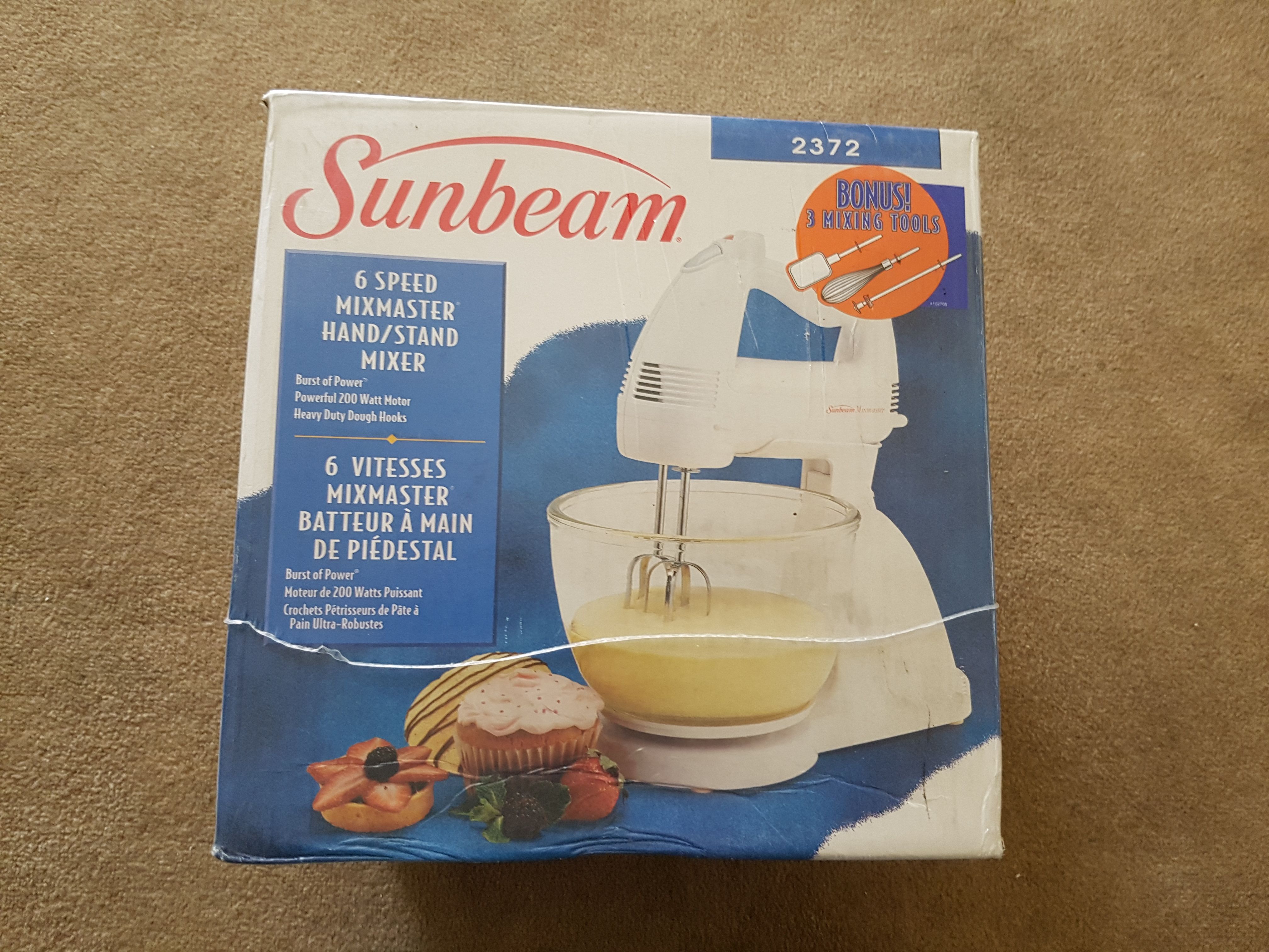 Sunbeam 6 online speed hand mixer