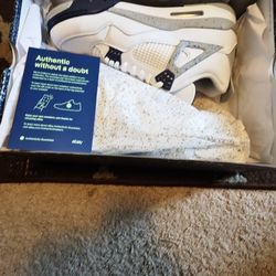 Air Jordan Retro 4 "Midnight Navy" Sz 12M