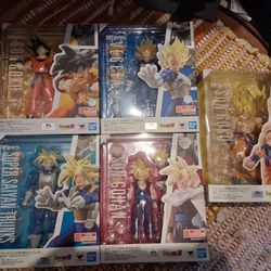 Dragon Ball Z Sh Figurarts Lot