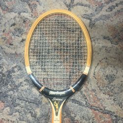 Vintage Wooden Tennis Racket MacGregor Speedwood