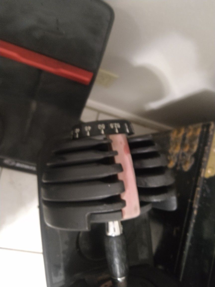 Bowflex Adjustable Dumbbells for Sale in San Antonio, TX OfferUp