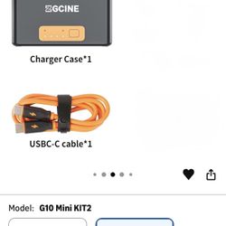 ZGCINE PS-G10 Mini Built in Rechargeable Battery Charger Case for GoPro Hero 10