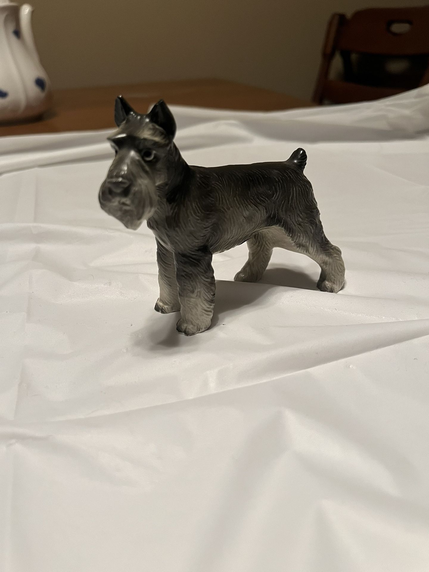 Porcelain Schnauzer Shafford Dog Figurine