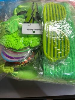 80’s Dress up Kit Neon Green