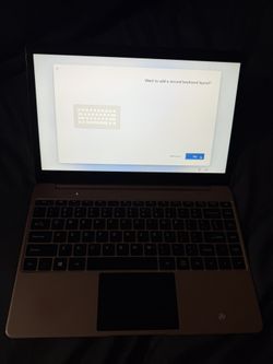 Rose gold Gateway Laptop