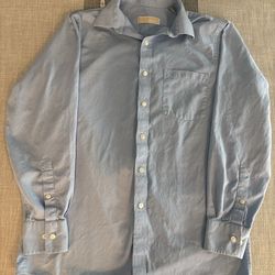 Michael Kors Light Blue Button-Down Shirt – Men’s Medium (15 / 32-33)