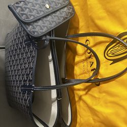 Goyard, Bags, Goyard Artois Color Navy Comes With Cloth Bag