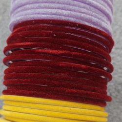 Glass Valvet Bangles  Indian Bollywood Jewlery