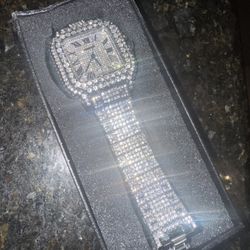 Mossianite Watch (Passes Diamond Tester) 