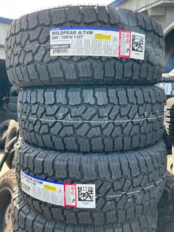 FALKEN WILDPEAK A/T4W 265/70R16/SL price$200 each