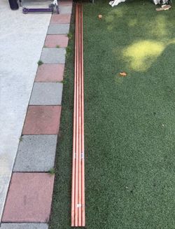 3/4 x 10 ft. Copper Type L Pipe Blue line from Home Depot/pipas de cobre  línea azul