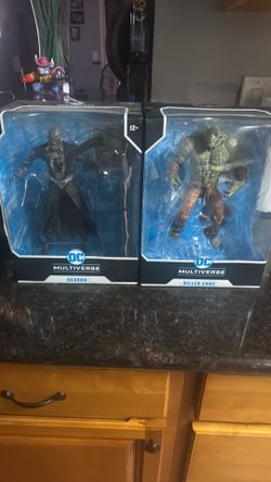 DC Multiverse nekron and killer croc bundle