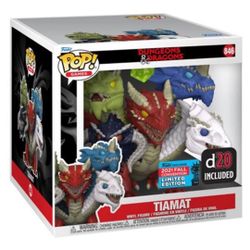 Funko POP! Super and Die: Dungeons and Dragons Tiamat 6-In Vinyl Figure 2021 New York Comic Con Exclusive