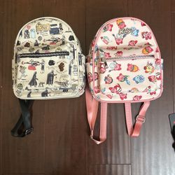Lightly Used Loungefly Style Bags With Adjustable Straps