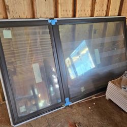 Andersen 100 Series Mulled Casement plus Picture Window (Light damage)