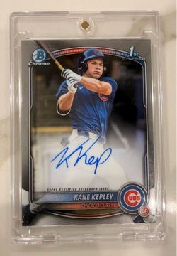 2025 Bowman Draft - Kane Kepley 1st Bowman Chrome Auto #CPA-KK (AU, RC)