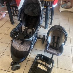 stroller with car seat n base
