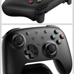 8BitDo Ultimate 2 Wireless Controller for Windows & Android, Gaming Controller with TMR Joysticks, Switchable Hall Effect/Tactile Triggers, RGB Fire R