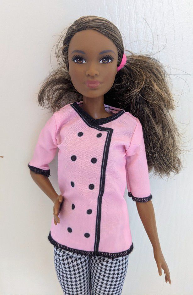 Barbie Cupcake African American Chef Doll 