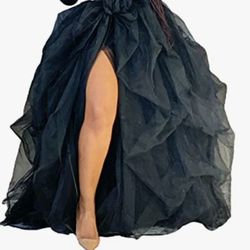 Tulle Full Length Skirt