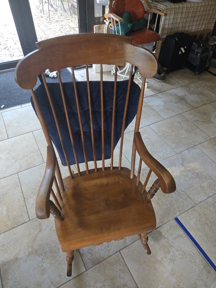 Eathan Allen Maple Rocking Chair