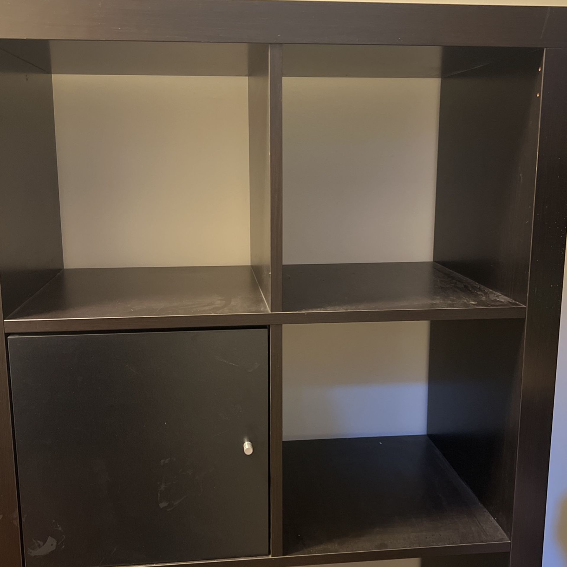 8 Cube Storage Black Brown