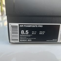 Air Foamposite Pro 8.5
