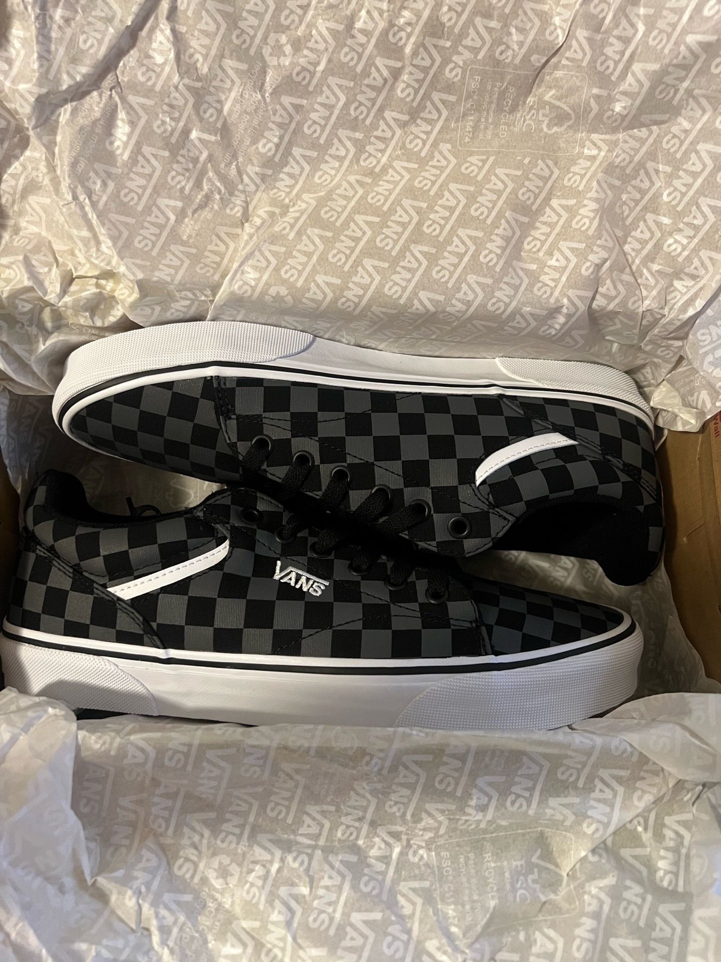 Vans Checkered Black/Grey