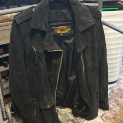 Authentic Harley Davidson, Suede Leather Women’s Jacket
