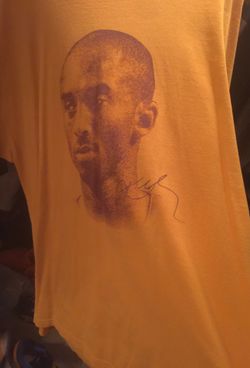 My Kobe 81 points way too big T-shirt