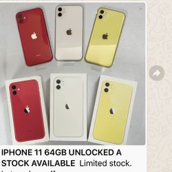 IPHONE 11  Factory Unlocked 