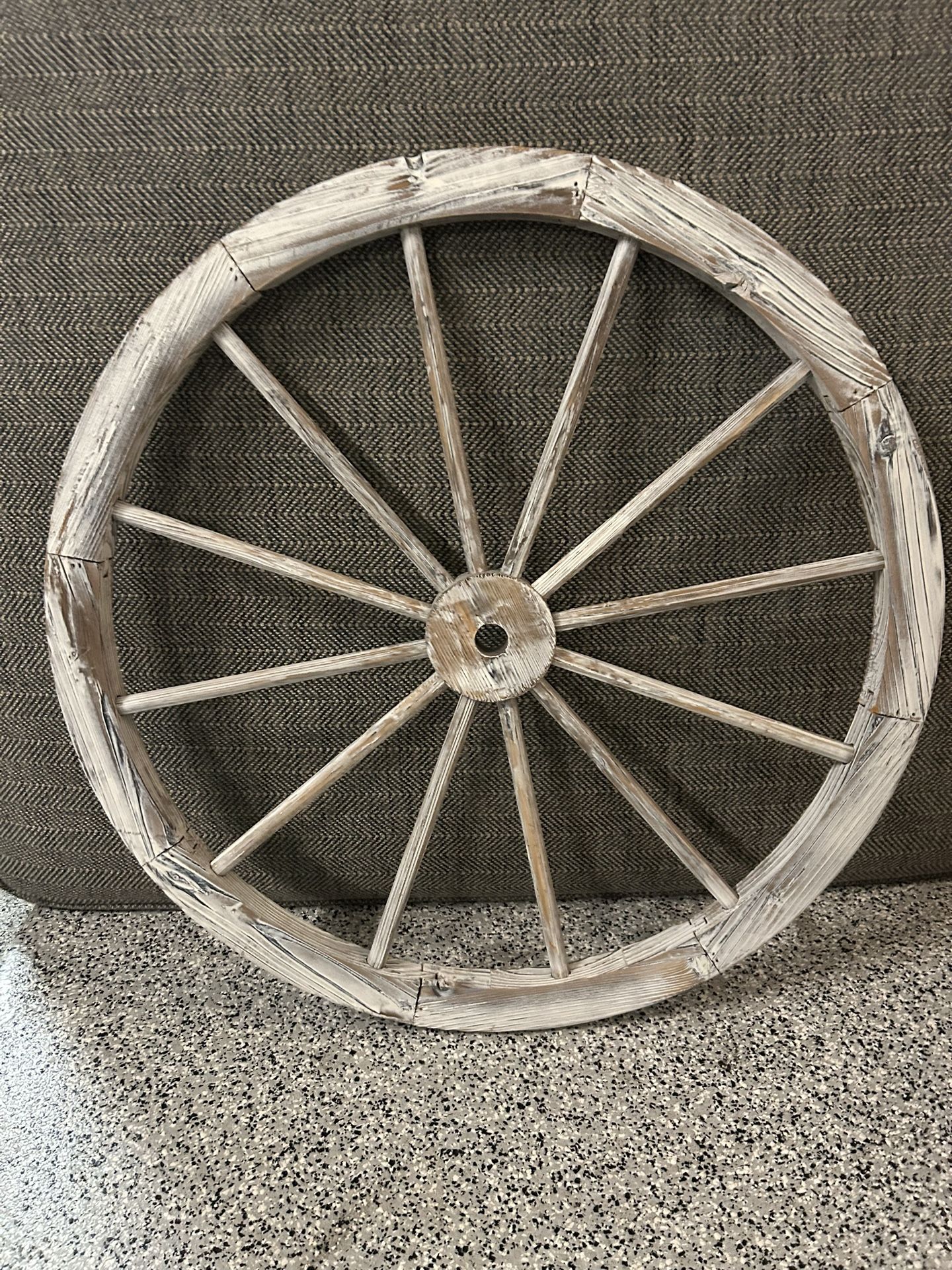 Antique Large Wooden Wheel