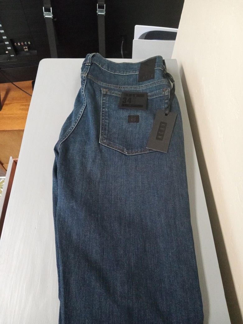Women's KREW Kay Slim True Slim Fit Jeans Size 34 Never Worn