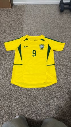 Retro Brazil Mens Jersey 2002 Ronaldo