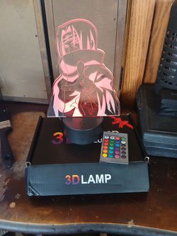 3d Naruto light