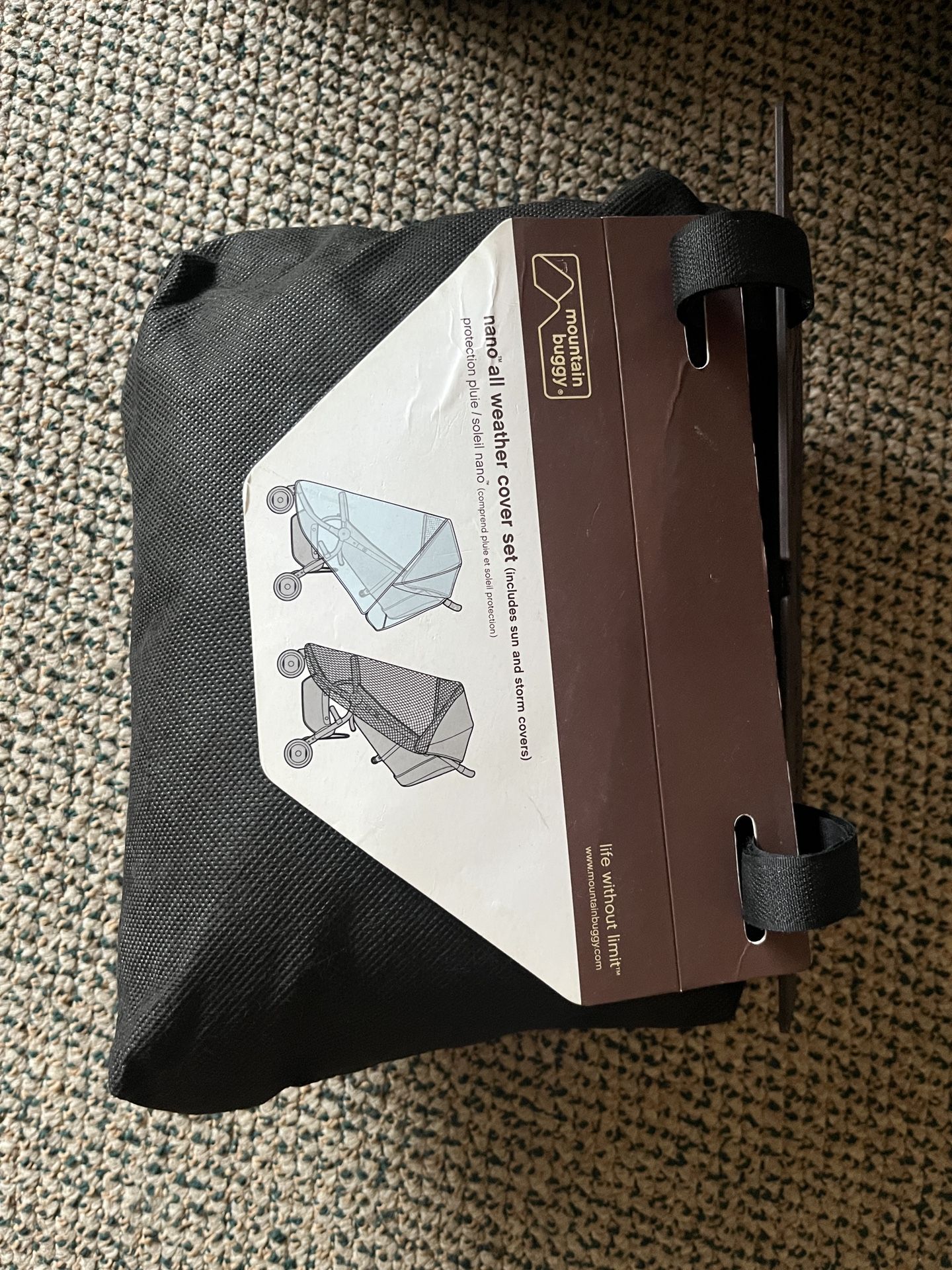 Mountain Buggy nano all weather cover set