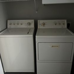 Washer & Dryer Fully Functioning No Issues
