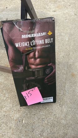 Weight lifting belt
