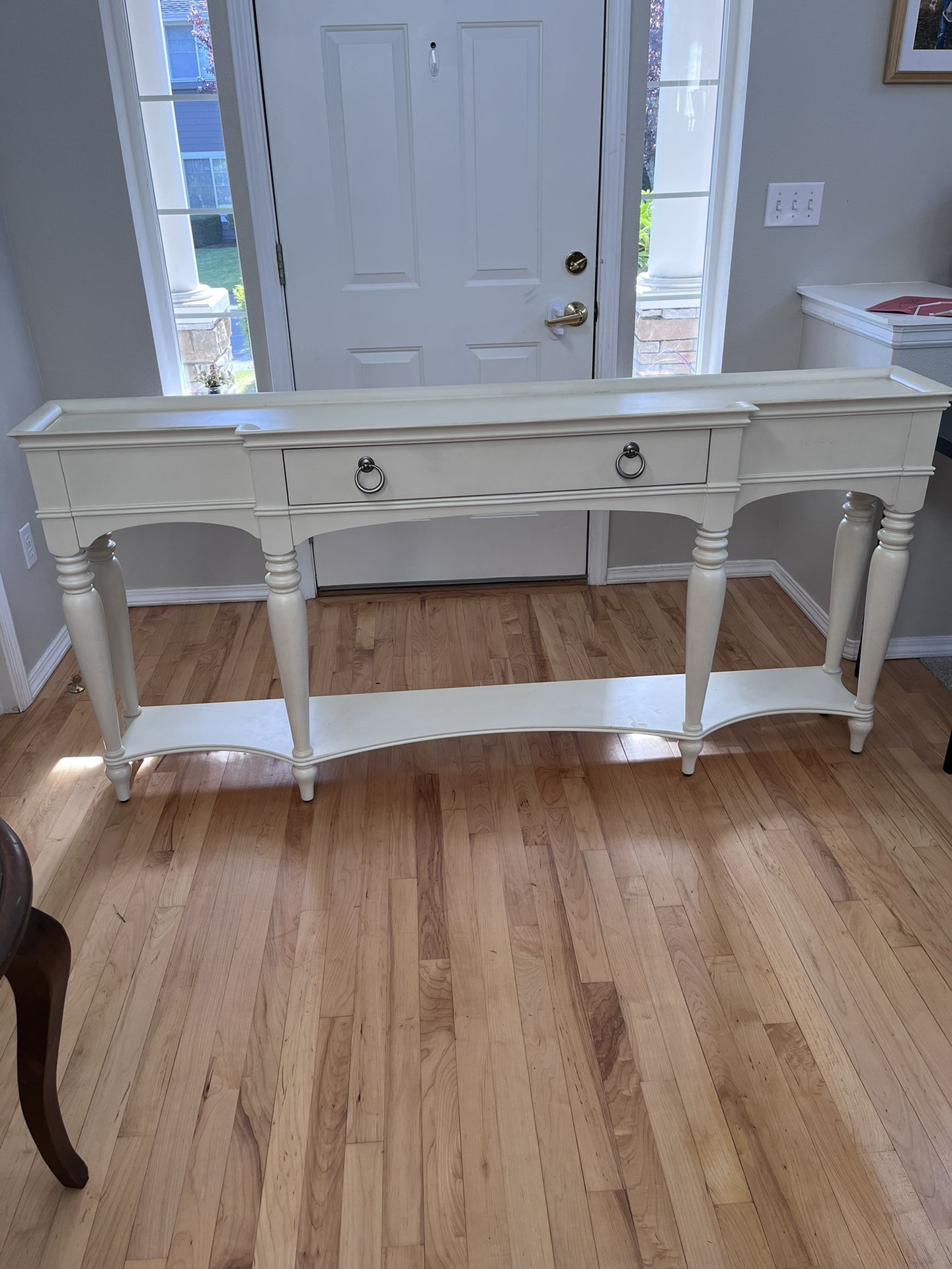 Beautiful White Console Table