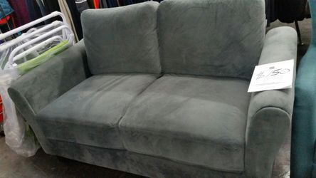 Brand new gray loveseat